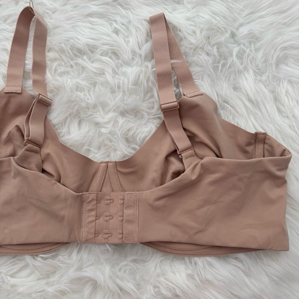 Skims Fits Everybody Unlined Demi Bra Mica Size 42D - Picture 7 of 9